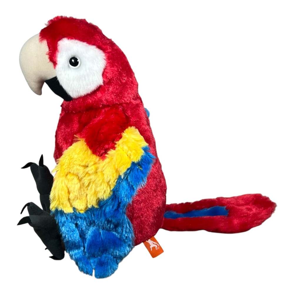 Wild Republic Cuddlekins Scarlet Macaw Parrot Plush Stuffed Animal